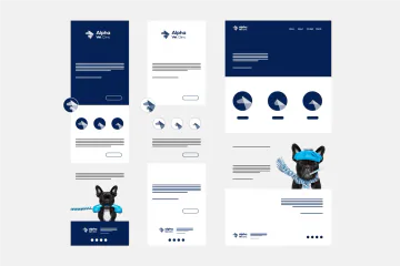 alpha vet web design services